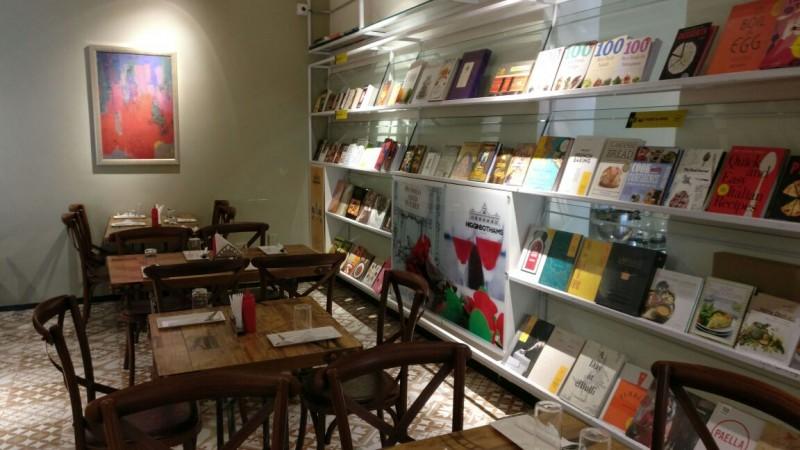 The interiors of the Cafe Writers cafe