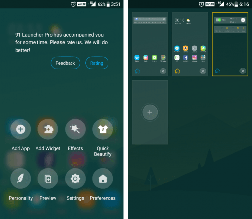 91 Launcher Pro