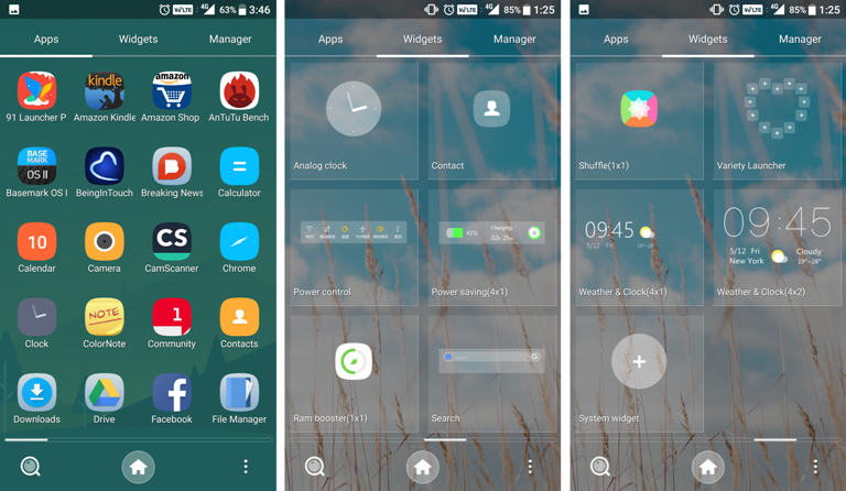 91 Launcher Pro