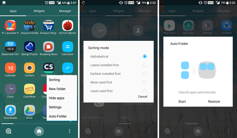 91 Launcher Pro