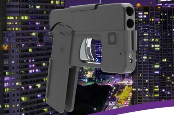 Ideal Conceal's a .380 calibre mobile phone handgun Ideal Conceal's a .380 calibre mobile phone handgun