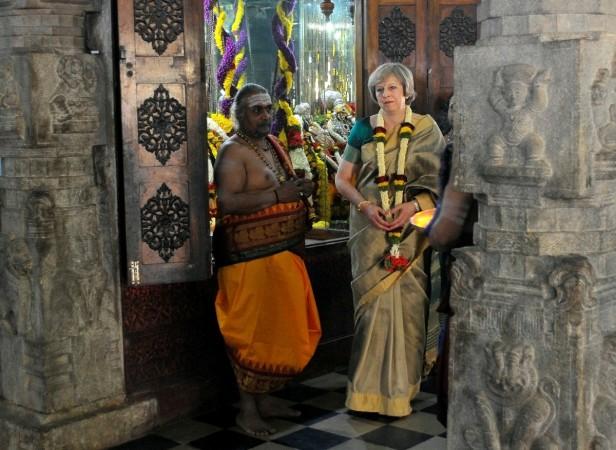 Britain's Prime Minister Theresa May