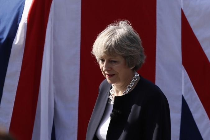 Britain's Prime Minister Theresa May