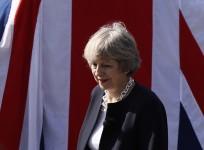 Britain's Prime Minister Theresa May