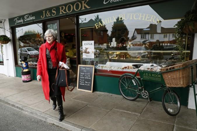 Britain's Prime Minister Theresa May