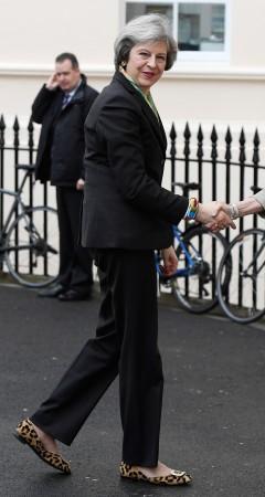 Britain's Prime Minister Theresa May