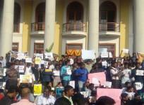 Jallikattu protests in Bengaluru
