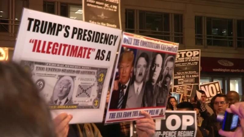 Anti-Trump protests