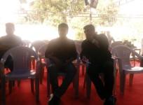 Ajith with Suriya at Nadigar Sangam organised protests against banning Jallikattu