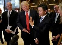 Alibaba's Jack Ma and Donald Trump