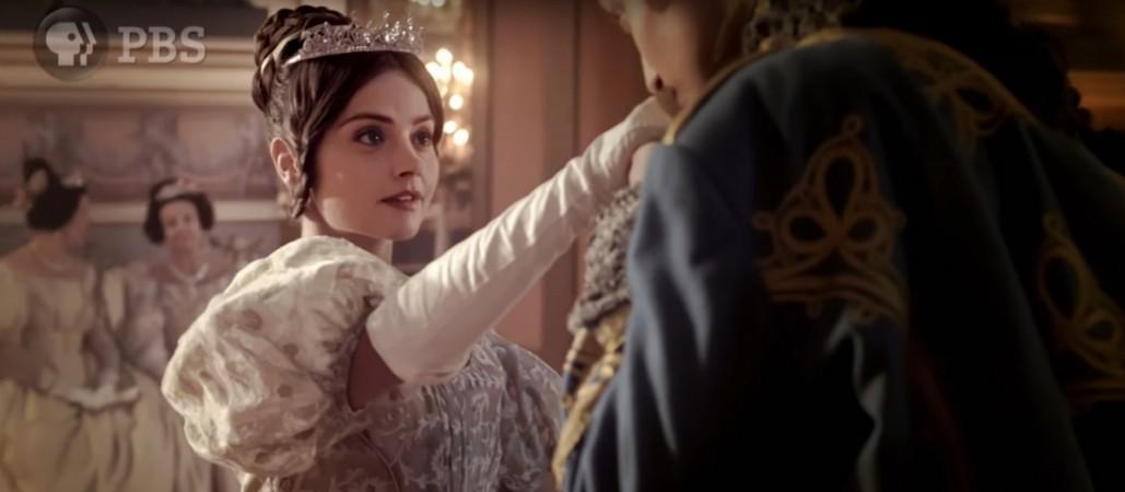 Jenna Coleman as Queen Victoria in the PBS Masterpiece's TV series Victoria on PBS