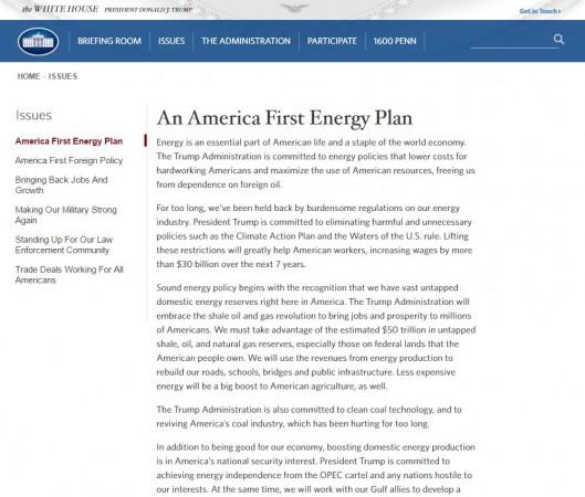 Climate change page