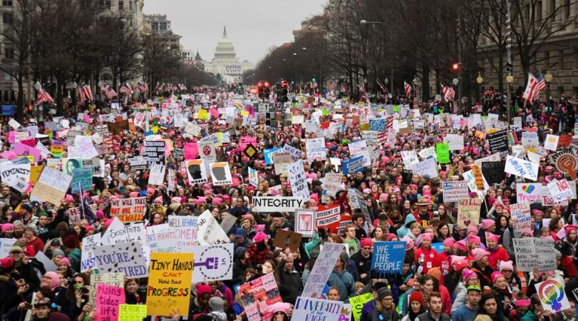 Women's March in Washington Anti trump