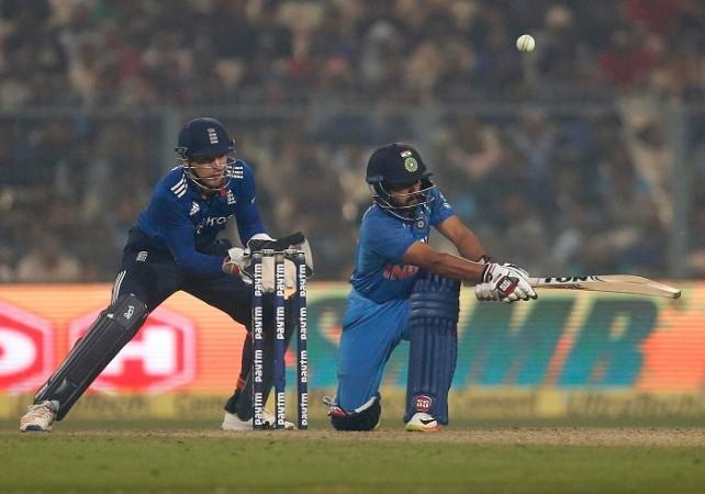 Kedar Jadhav nearly played another match-winning innings for India Kedar Jadhav, India, Jos Buttler, England, third one-day international