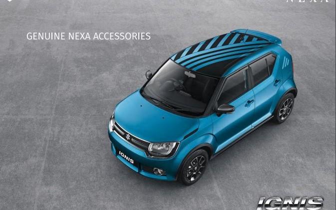 Ignis Rofbox Maruti Suzuki Ignis accessories: Check out the details - BDG India