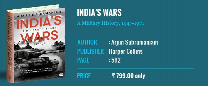 India's Wars — A Military History, 1947-71 by Arjun Subramaniam