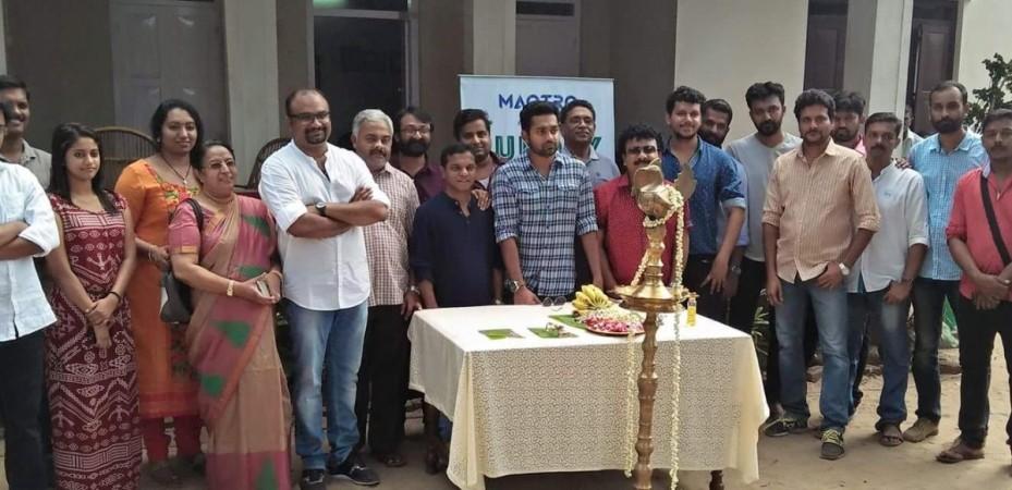 Asif Ali and Aparna Balamurali's upcoming movie, Sunday Holiday, starts rolling. Sunday Holiday, Pooja function, Asif Ali, Aparna Balamurali