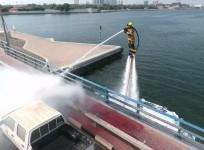 Dubai equips firefighters with water squirting jetpacks