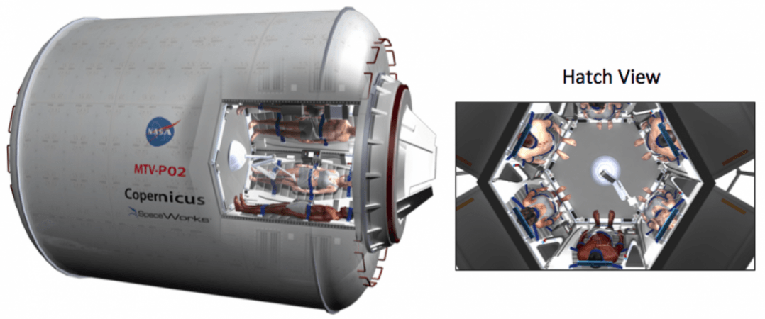 SpaceWorks' Vision System Torpor Habitat Design. NASA's SpaceWorks Vision System Torpor Habitat Design