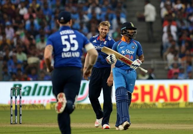 Shikhar Dhawan, David Willey, India, England, T20 series