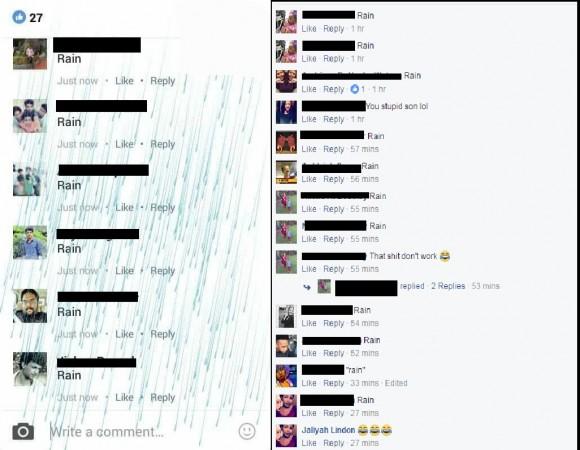 Have you fell prey to this Facebook hoax? Facebook hoax, Hoax busted, Type Rain