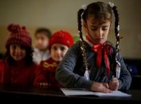 ISIS-affected children return to school in east Mosul, Iraq