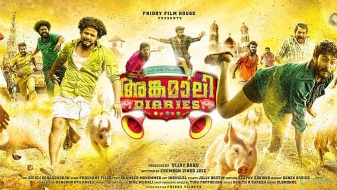 Poster of Angamaly Diaries Angamaly Diaries, Antony Varghese, Lijo Jose Pellissery, Chemban Vinod Jose