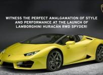 Lamborghini Huracan RWD Spyder