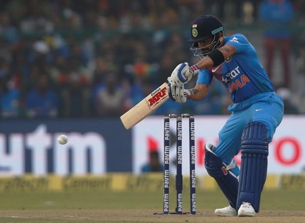 Virat Kohli opened the innings for India, before falling for 29, January 26, 2017 Virat Kohli, India, England, 1st T20, Ind vs Eng