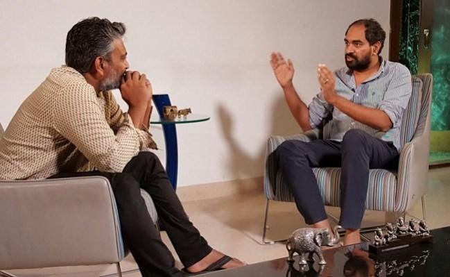 SS Rajamouli and Krish SS Rajamouli's interview with Krish
