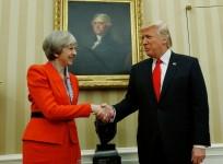 Donald Trump and Theresa May