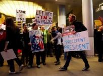 muslims in us, protestors