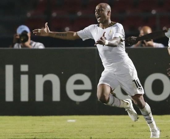 Andre Ayew. Andre Ayew, Ghana football, Afcon 2017, Afcon 2017 results, Africa Cup of Nations semifinals,