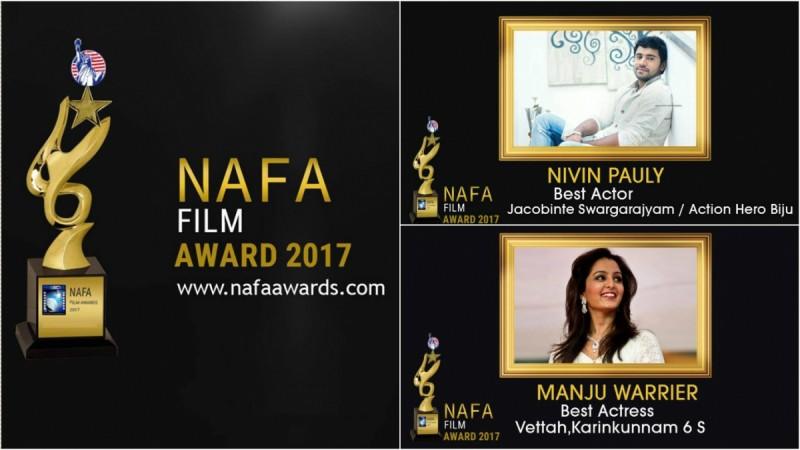 NAFA, NAFA 2017, NAFA 2017 winners, North American Film Awards 2017
