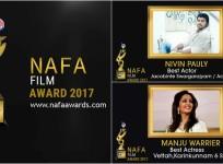 NAFA, NAFA 2017, NAFA 2017 winners, North American Film Awards 2017