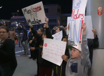 Protests erupt across US after Donald Trump signs immigration order