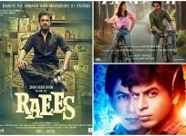 Raees, Dear Zindagi, Fan