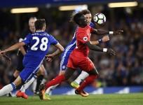 Sadio Mane, Liverpool. Cesar Azpilicueta, David Luiz, Chelsea