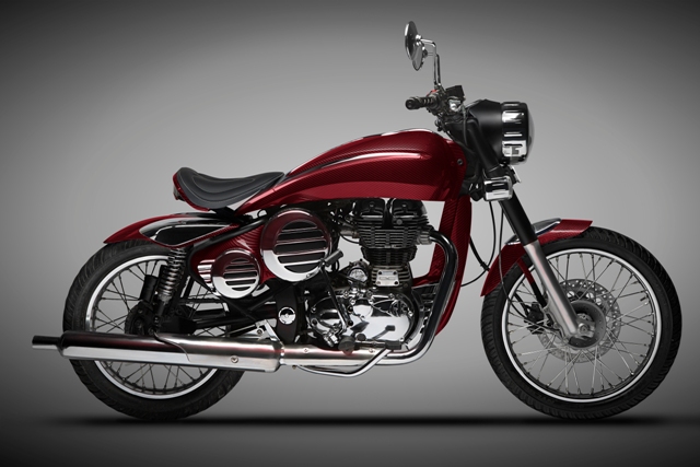 Royal Enfield Classic Royal Enfield Classic, Royal Enfield Classic 350, Royal Enfield Classic 500, new Royal Enfield Classic, DC Design's CarbonShot