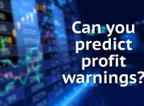 Can you predict profit warnings?