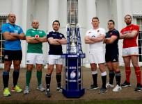 Six Nations, 2017, rugby championship, trophy, captains, England