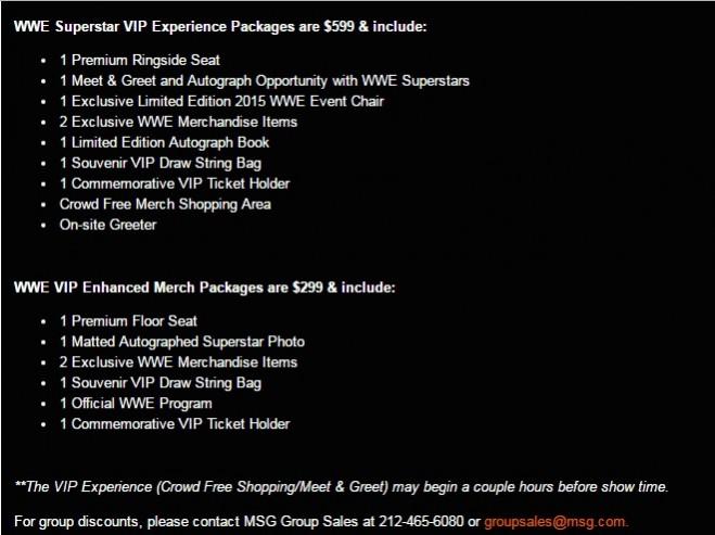 wwe tickets