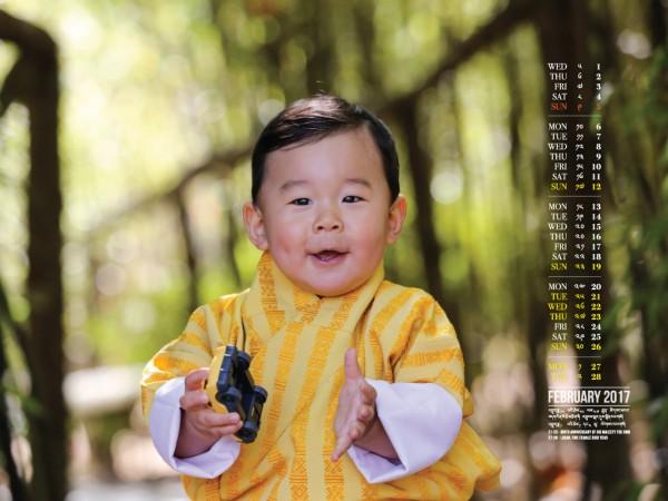 The baby Prince of Bhutan The baby Prince of Bhutan