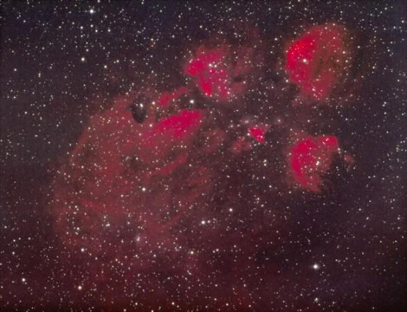 The Cat's Paw Nebula also known as Bear's Claw Nebula present in the constellation of Scorpius. Cat's Paw Nebula, nasa