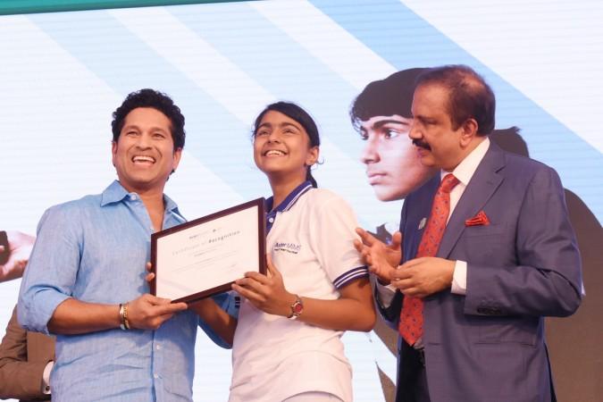 Sachin Tendulkar during the inauguration in Kozhikode, Kerala sachin tendulkar