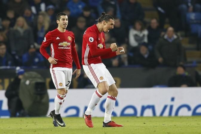 Henrikh Mkhitaryan, Zlatan Ibrahimovic, Manchester United, Leicester, Premier League
