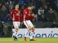 Henrikh Mkhitaryan, Zlatan Ibrahimovic, Manchester United, Leicester, Premier League