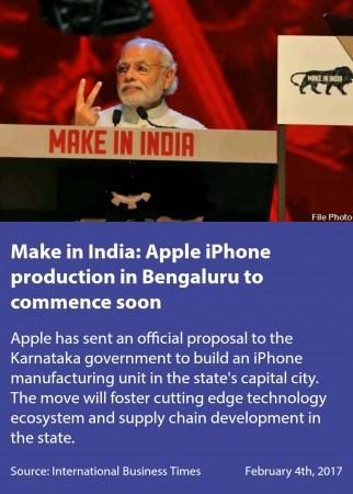 Make in India: Narendra Modi's official app almost confirms Apple iPhone assembling unit in Bengaluru Narendra modi, mobile app, Make in India, Apple, iPhones, Bengaluru, Karnataka