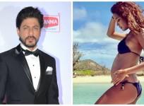 Shah Rukh Khan and Lisa Haydon