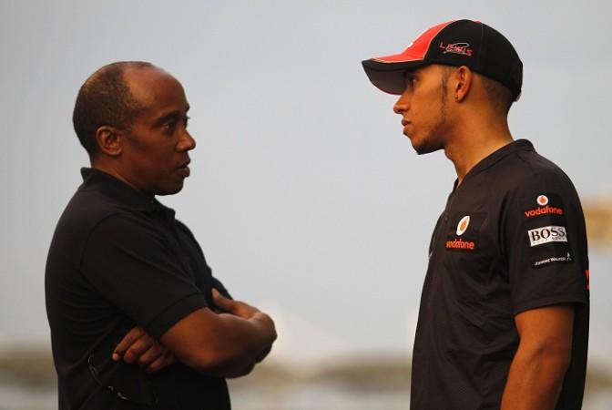 Lewis Hamilton and his dad. Lewis Hamilton, Anthony Hamilton, Lewis Hamilton dad, Formula One, F1, F1 news, Valtteri Bottas, Nico Rosberg
